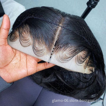 Perruque Bresiliene 13X4 Peluca Pelo Humano Peruca Lace Cabello Indu Onda De Agua Pelucas